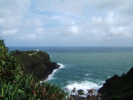 Kilauea Point with lighthouse