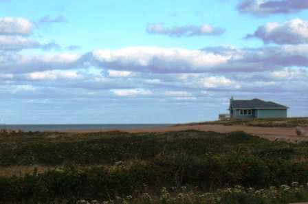 House overlooking the gulf